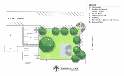 Centennial Park Map